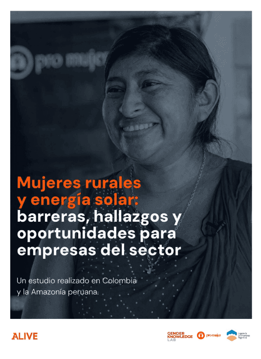 Mujeres rurales y energía solar