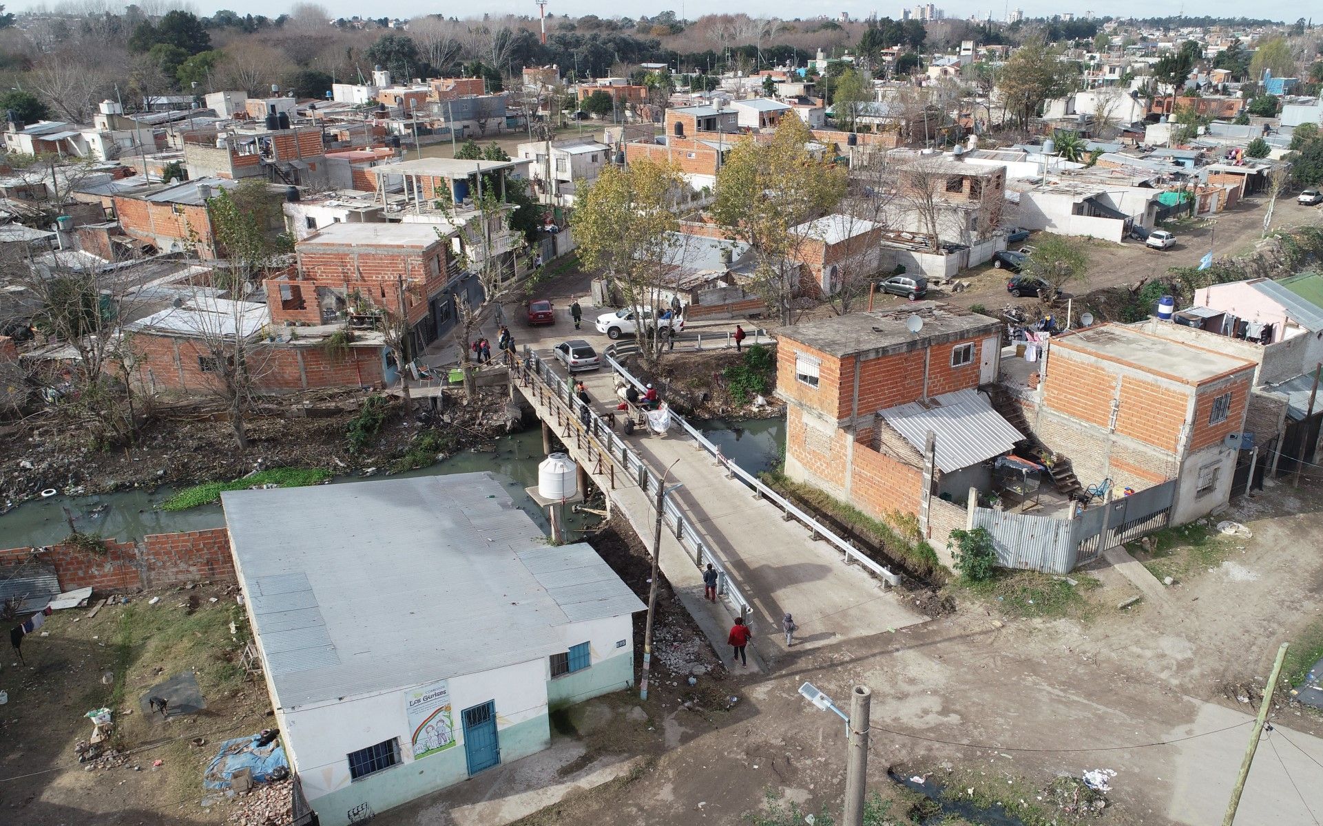 Vehicular Bridge over Las Piedras Stream