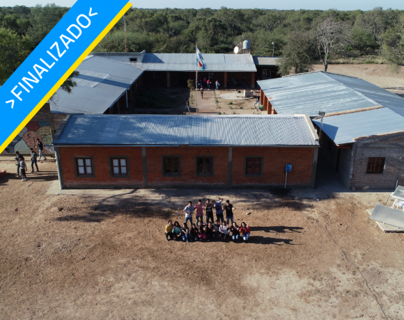 Ampliación de escuela en Santiago del Estero